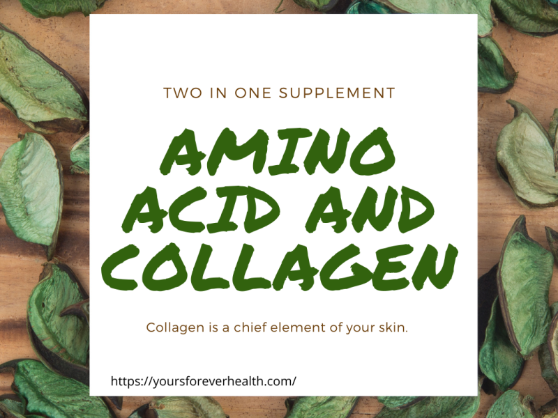 AMINO ACID AND COLLAGEN: TWO IN ONE SUPPLEMENT